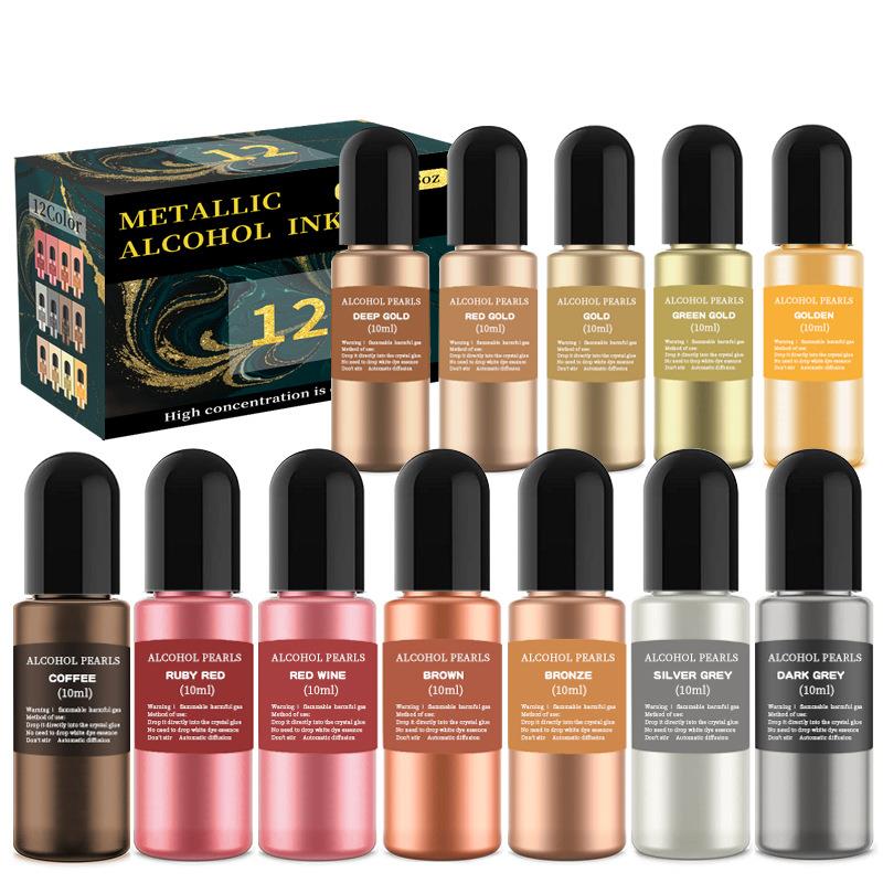 Resin Pigment Set - 1 комплект, набор пигментов из смолы,