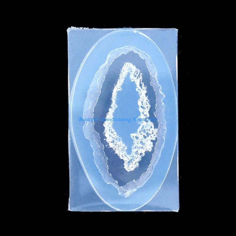Geode Mold Silicone - E56A Кварцевый камень кластерная форма для