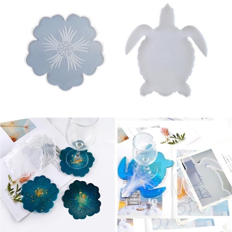 Geode Mold Silicone - R3MC 2PCS DIY FLOWER FARTH SILICONE