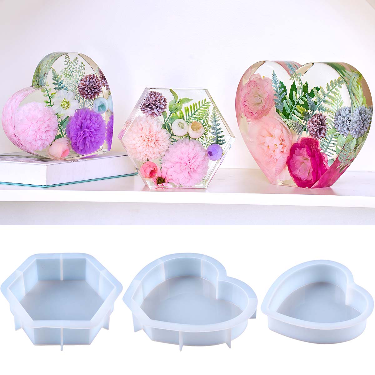 Большая силиконовая форма для  – обзор и цена Resin Craft Ideas