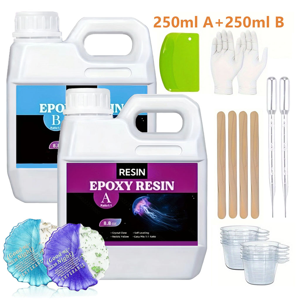 Набор кристально прозрачной ли – обзор и цена Resin Jewelry Kit