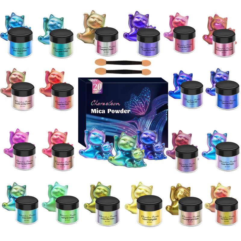 10/приблизительный набор, пигм – обзор и цена Resin Pigment Set