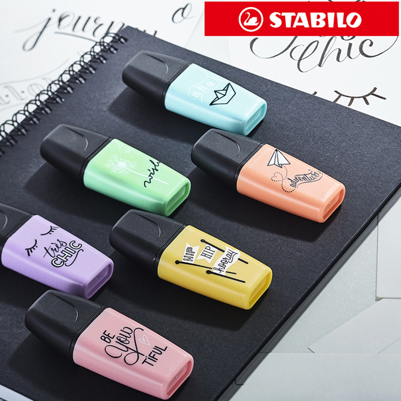 STABILO BOSS MINI Pastellove — – обзор и цена Stabilo Marker Boss