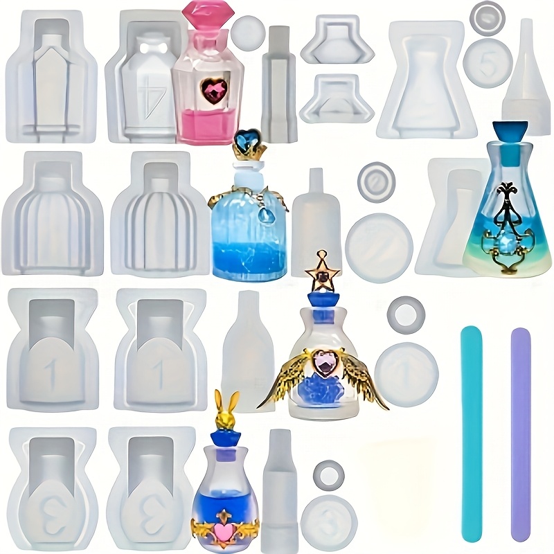 Набор из 5 силиконовых форм дл – обзор и цена Resin Jewelry Kit