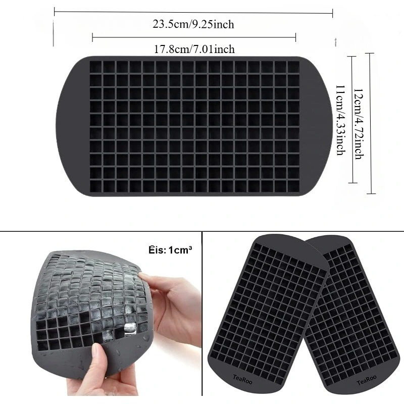 Мини-форма для льда, силиконов – обзор и цена Silicone Mold Tray