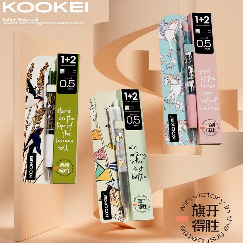 Набор гелевых ручек KOOKEI Gol – обзор и цена Pentel Pen Energel